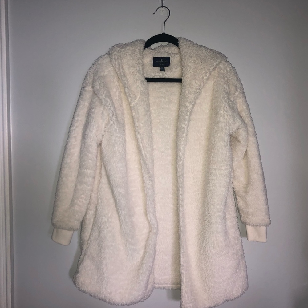 White Sherpa Jacket